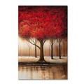 Trademark Fine Art Rio 'Parade of Red Trees' 2 Panel Art 2, 16x24 MA0301B-C1624GG